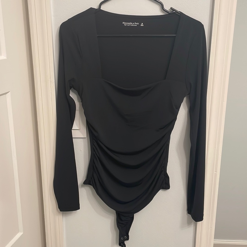 Abercrombie Square Neck Bodysuit Size M